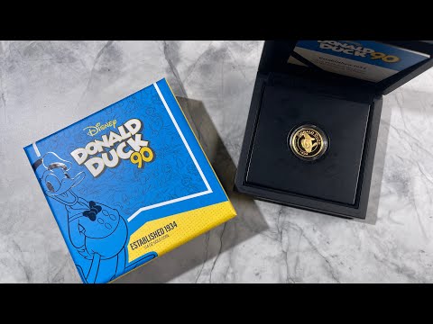 Disney Donald Duck 90th - Established 1934 Coin