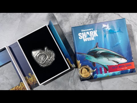 Discovery™ Shark Week™ - Great White Shark Coin