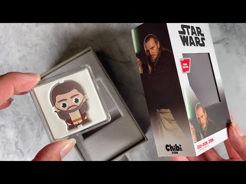 Star Wars™ Qui-Gon Jinn™ Chibi® Coin