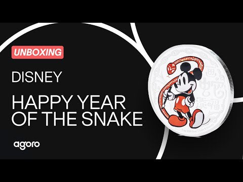 Disney Lunar – Happy Year of the Snake Coin