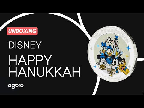 Disney Season's Greetings 2024 - Happy Hanukkah Coin