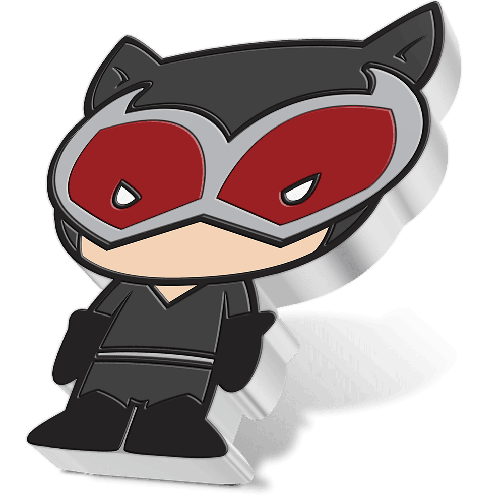 DC Comics – CATWOMAN™ 1oz Silver Chibi® Coin - New Zealand Mint