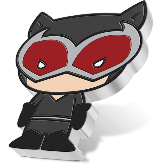 DC Comics – CATWOMAN™ 1oz Silver Chibi® Coin - New Zealand Mint