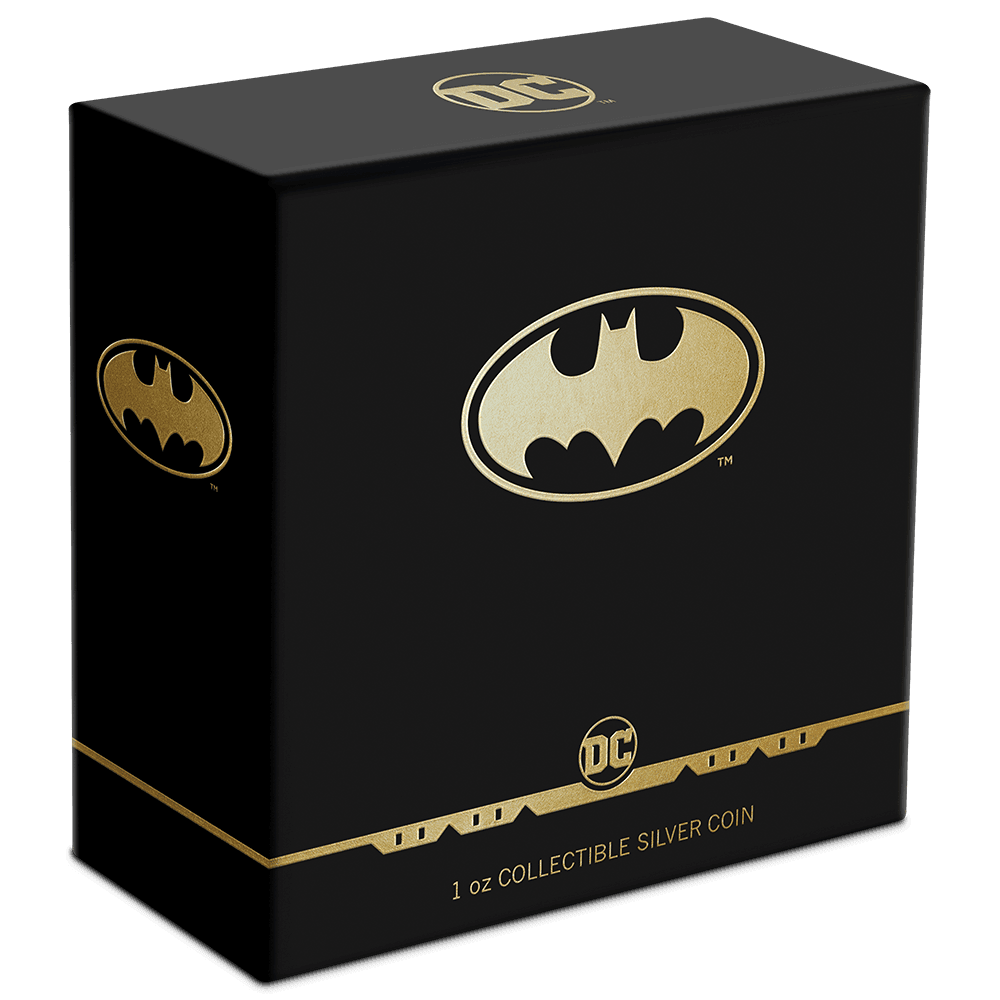 BATMAN™ Logo 1oz Silver Coin - New Zealand Mint