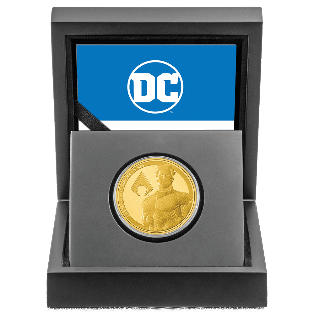 AQUAMAN™ Classic 1oz Gold Coin - New Zealand Mint