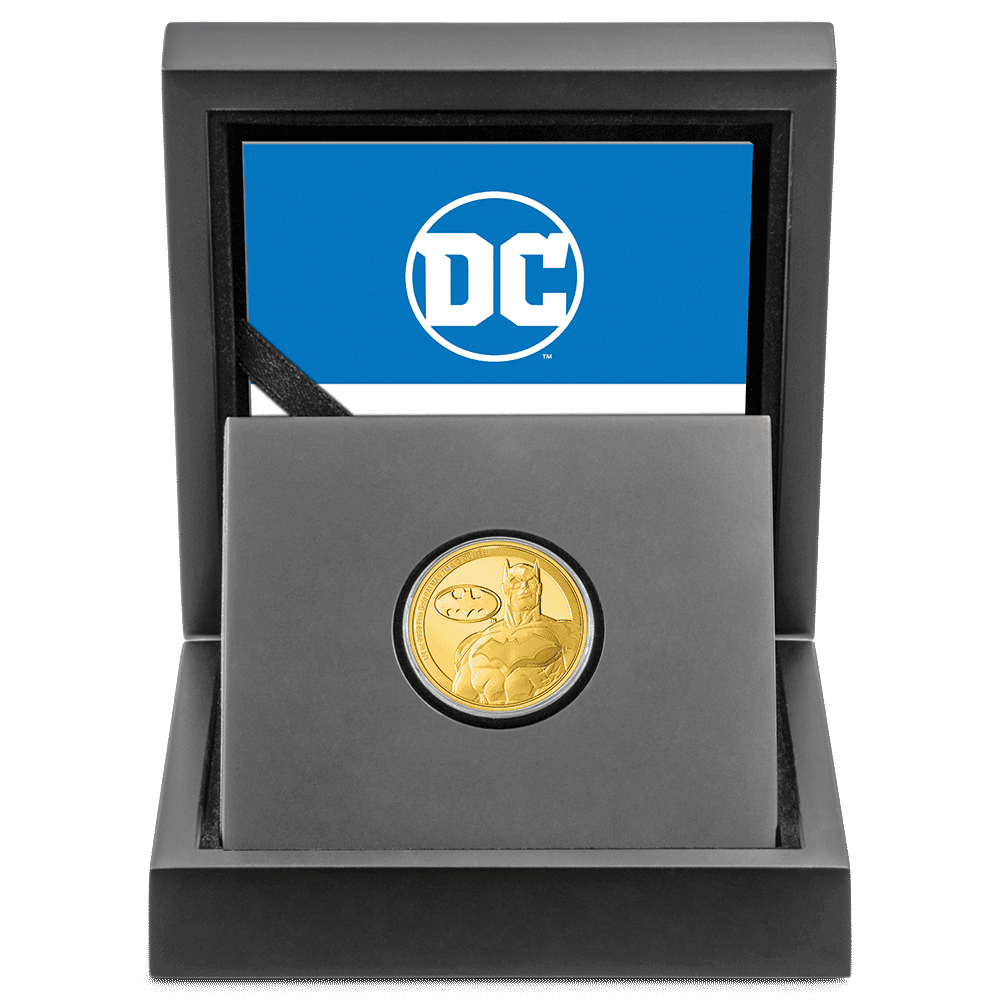 BATMAN™ Classic 1/4oz Gold Coin - New Zealand Mint