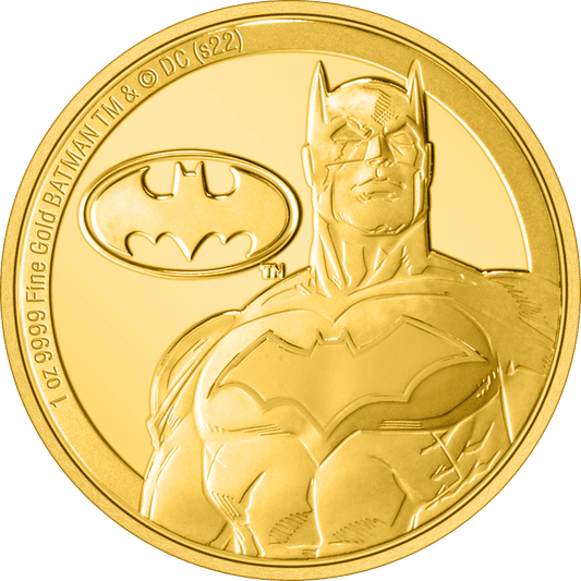 BATMAN™ Classic 1oz Gold Coin - New Zealand Mint