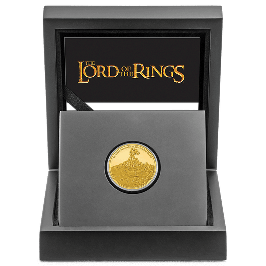 THE LORD OF THE RINGS™ - Mount Doom 1/4oz Gold Coin - New Zealand Mint