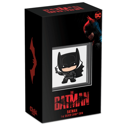 THE BATMAN™ – BATMAN™ 1oz Silver Chibi® Coin - New Zealand Mint