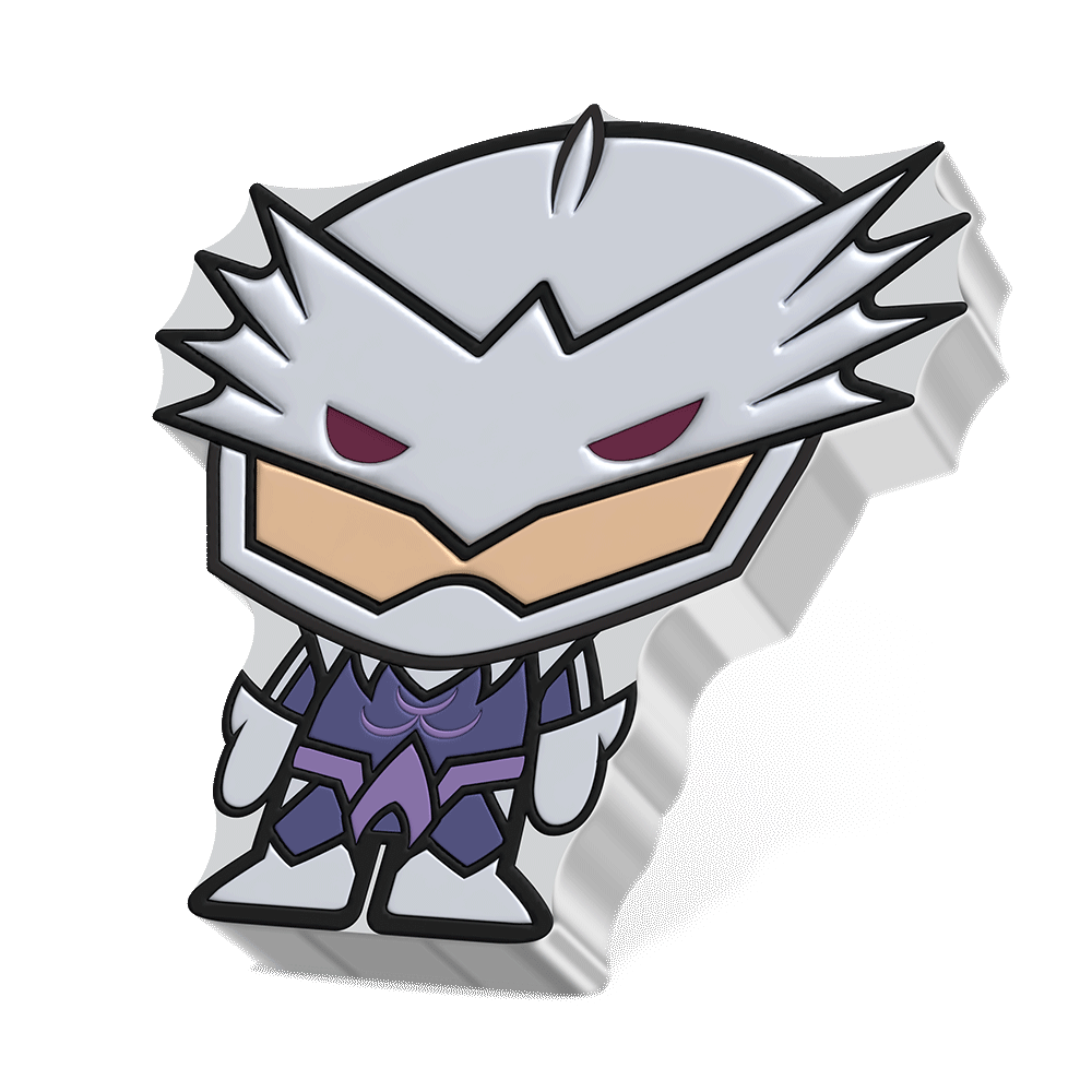 DC Comics - ORM™ 1oz Silver Chibi® Coin With Smooth Edge Finish. 