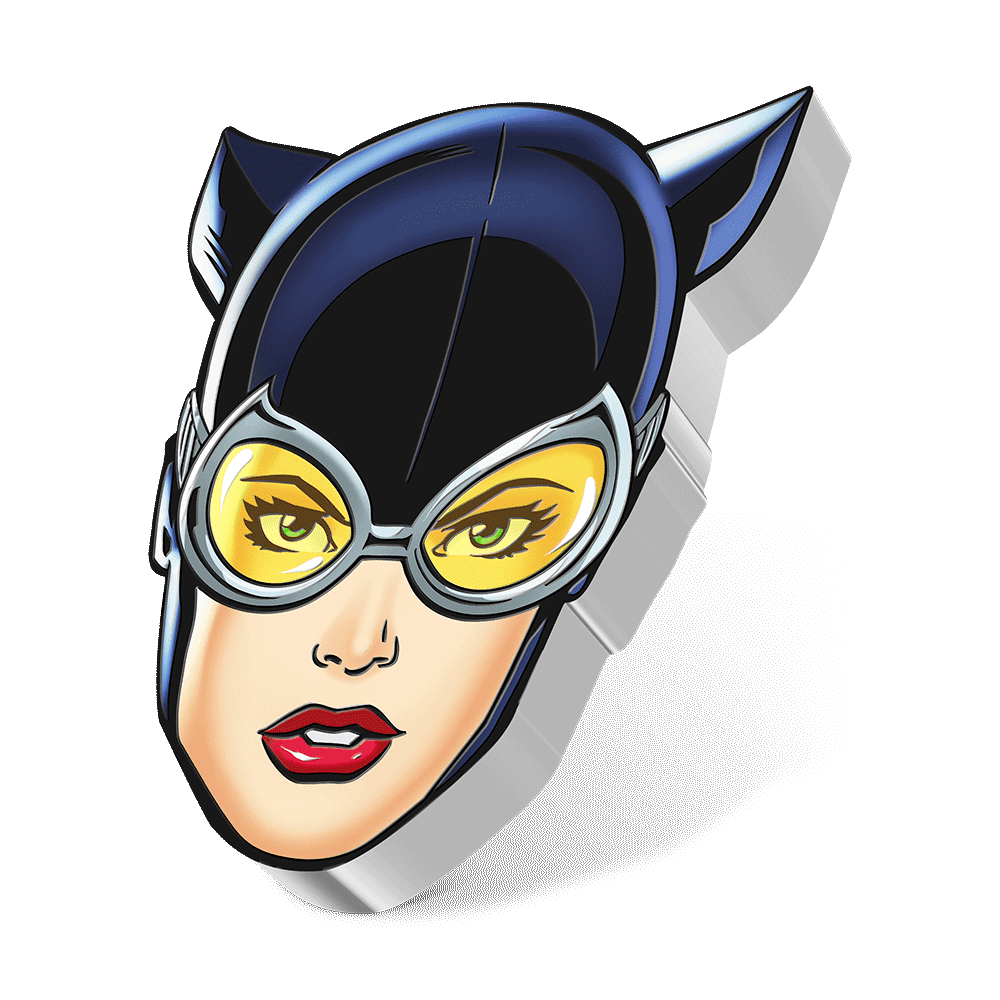 Faces of Gotham™ - CATWOMAN™ 1oz Silver Coin - New Zealand Mint