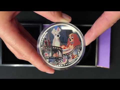 Disney Cinema Masterpieces - Lady and the Tramp Coin